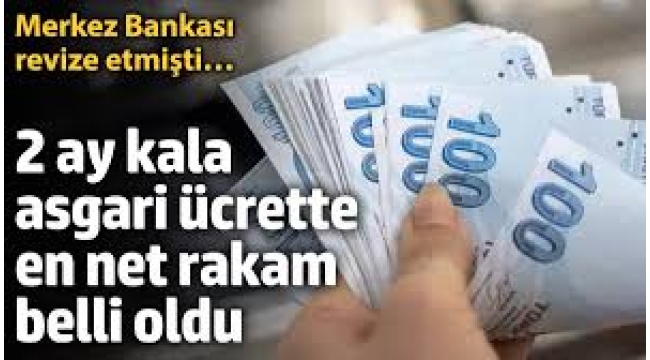 2 ay kala asgari ücrette en net rakam belli oldu