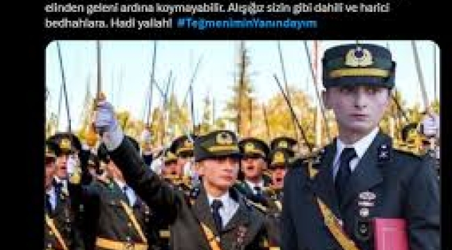 Göğsündeki brövye: Okul birincisi komando... İhracı istenen teğmen sosyal medyada 1. sırada