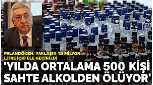 Yılda ortalama 500 kişi sahte alkolden ölüyor
