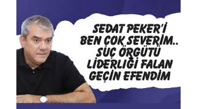 Yılmaz Özdil, Sedat Peker'i öve öve bitiremedi!