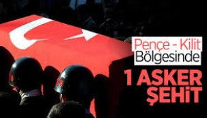 1 askerimiz şehit oldu
