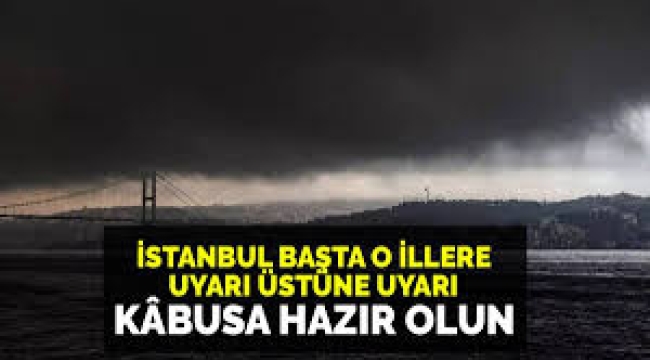 Bugün başladı, tüm Marmara'yı esir alacak! 