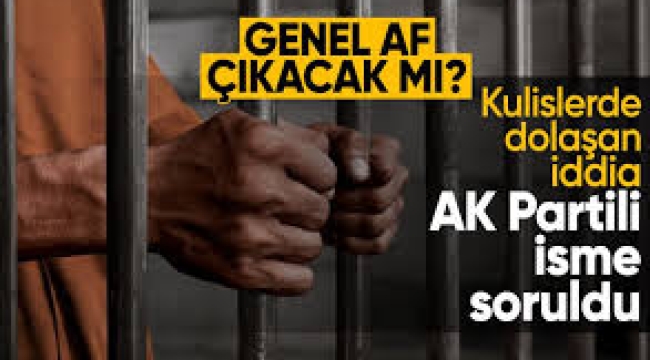 Genel af mı çıkacak? AK Partili Hamza Dağ'dan açıklama geldi