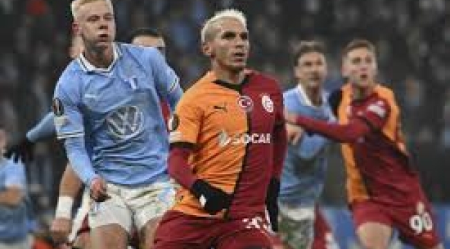 Malmö ve Galatasaray sahadan beraberlikle ayrıldı