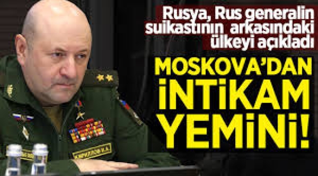 Moskova, suikastın arkasındaki ülkeyi açıkladı ve intikam yemini etti!
