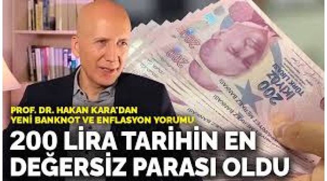 200 lira tarihin en değersiz parası oldu
