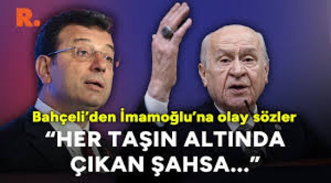 Bahçeli'den İmamoğlu'na 'tavsiye': Sade bir vatandaş olarak meydana çık
