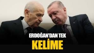 Bahçeli'nin çağrısı Erdoğan'ın cevabı