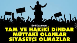 Dindar siyasetçi ahlaklı olmasa da olur mu?