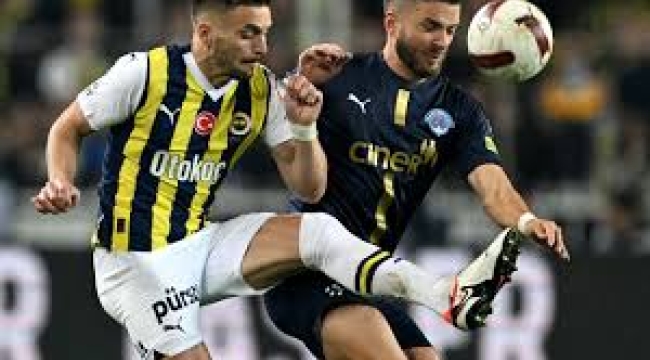 Fenerbahçe, Kadıköy'de kazandı