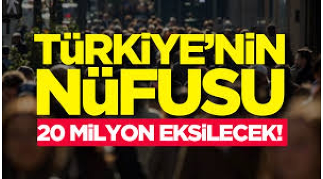 McKinsey'den dikkat çeken rapor: Türkiye'nin nüfusu 2100'de 65 milyona düşecek