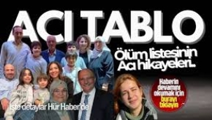 Ölüm listesinin acı hikayeleri