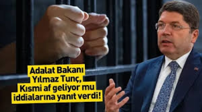 Kısmi af' iddialarına yanıt