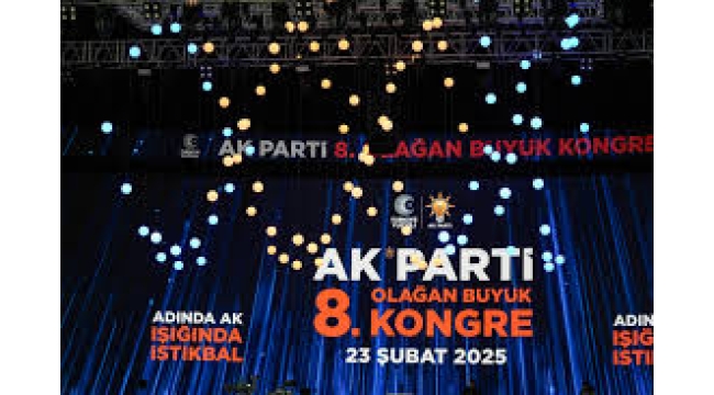 AKP büyük kongresi bugün