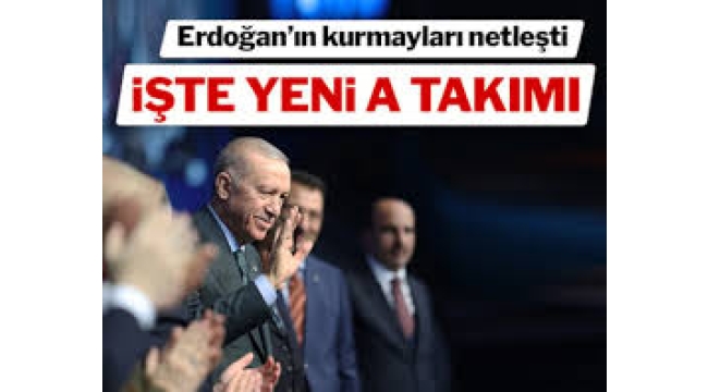 AKP'de A Takımı netleşti! İşte Erdoğan'ın yeni kurmayları...