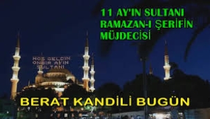 Berat Kandili bugün