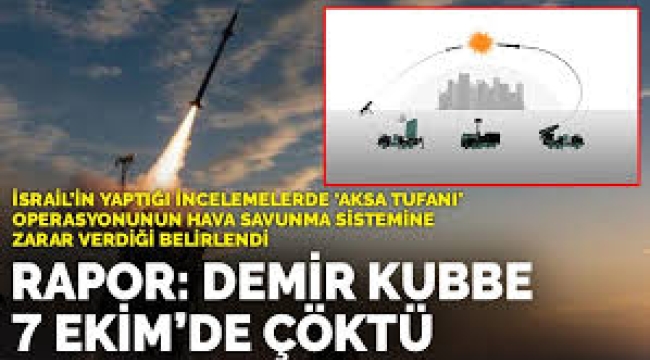 Demir Kubbe'nin çöktüğü belirlendi
