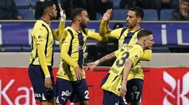 Fenerbahçe Kasımpaşa engelini 3 puanla aştı! Zirve yarışı nefes kesiyor