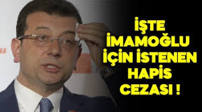 İmamoğlu hakkındaki bilirkişi iddianamesi tamamlandı!