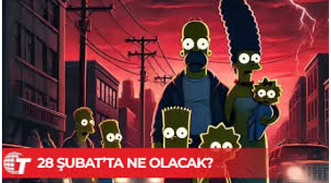 Simpsonlar'ın işaret ettiği "kıyamet" tarihi geldi