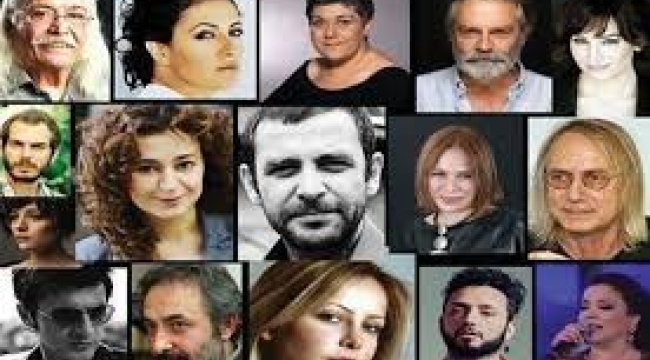 500 sanatçı bildiri yayınladı