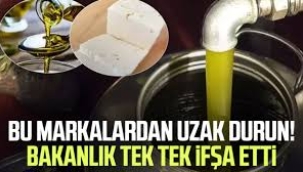  Bakanlık ünlü markaları tek tek ifşa etti!