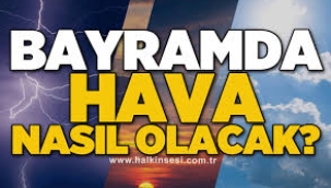 Bayramda hava nasıl olacak