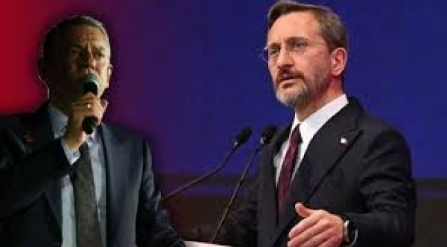 Fahrettin Altun'dan Özgür Özel'e 'boykot' tepkisi: "Şu nefret söylemine son verin"