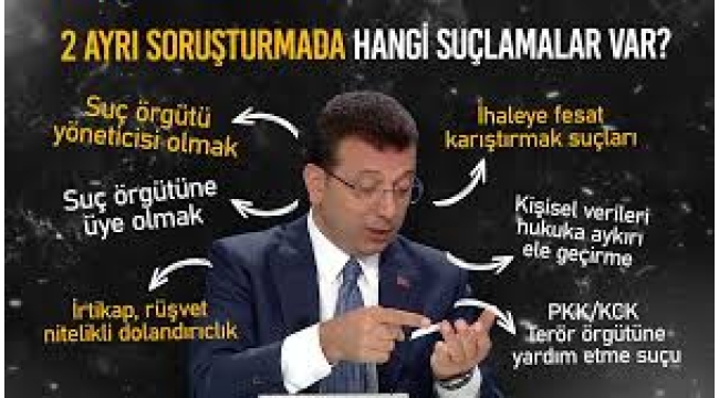 İBB Başkanı Ekrem İmamoğlu'na gözaltında bir soruşturma daha açıldı