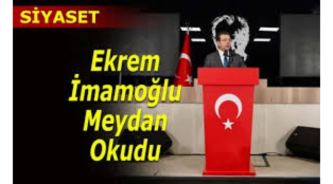 İmamoğlu, Erdoğan'a meydan okudu