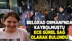 Kayıp Ece Gürel sağ olarak bulundu
