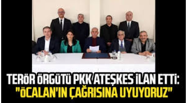 Öcalan'ın çağrısına yanıt!