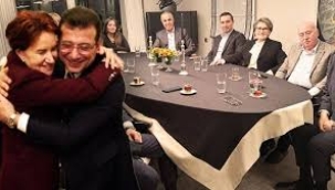 "Oğlum" dediği İmamoğlu'nun tutuklanmasına sessiz kalan Meral Akşener, yemek fotoğrafında