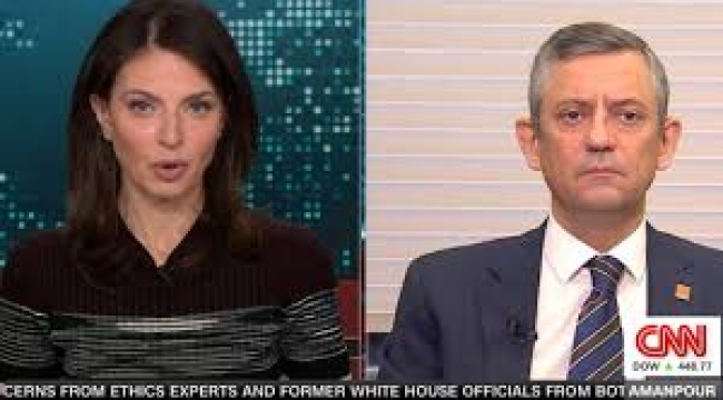 Özgür Özel, CNN International'a röportaj verdi!