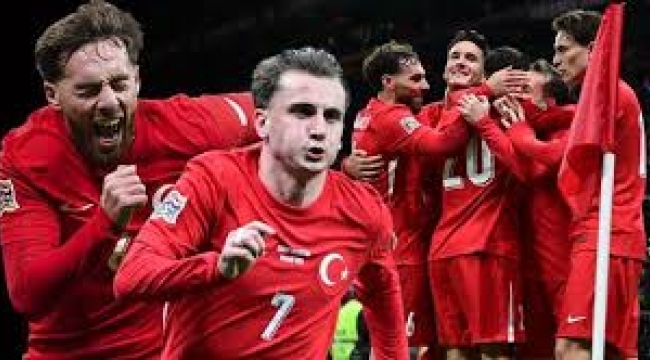 Türkiye nin gururu A Milliler kazandı.3-1