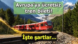AB'nin Avrupa'yı gezmek için dağıtacağı ücretsiz tren bileti nasıl alınır?