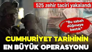 Ankara'da tarihin en büyük uyuşturucu operasyonu