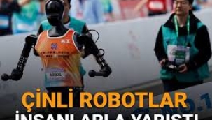 Çinli robotlar insanlara karşı maraton koştu: Yapay zekada çıta yükseliyor