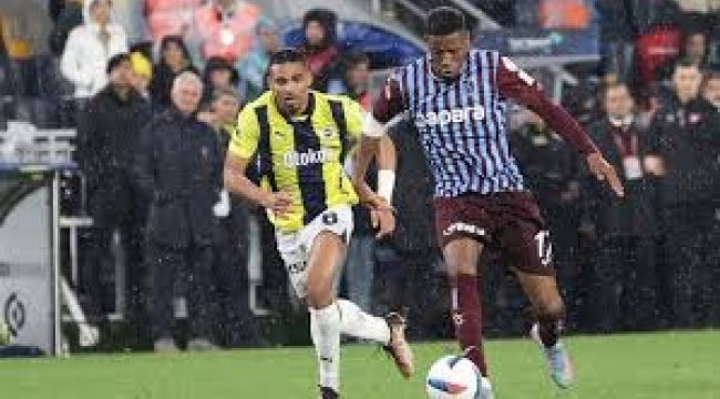 Fenerbahçe, Trabzonspor'u 4-1 mağlup etti