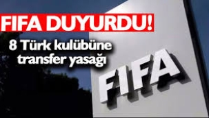 FIFA'dan kritik karar... Türk kulüplerine transfer yasağı uygulandı!