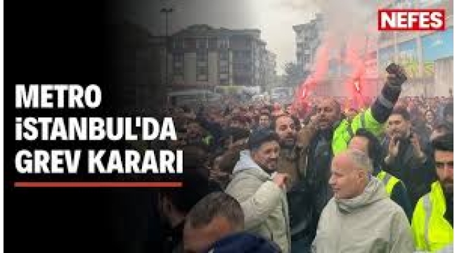 İmamoğlu içerdeyken metrolar greve gidiyor