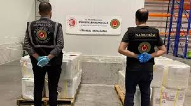 İstanbul Havalimanı'nda ele geçirildi: Tam 455 kilo!