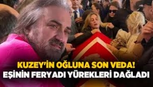 Kuzey'in Oğlu Volkan Konak'a veda.. Eşinden yürek yakan feryat!