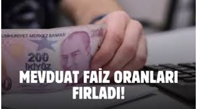 Mevduat faizleri yükseldi, bankalar harekete geçti! İşte, 2025 güncel faiz oranları
