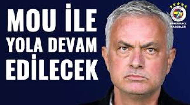 Mourinho ile yola devam
