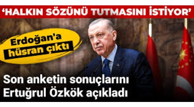Özkök son anketi açıklıyor: Ne CHP ne AKP'nin oyu