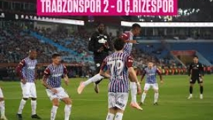 Trabzonspor, derbide 2-0