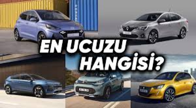  Türkiye'nin en ucuz ikinci el otomatik vites araçları