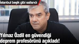 Yılmaz Özdil en güvendiği deprem profesörünü açıkladı!