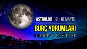 12-18 Mayıs haftalık burç yorumları (Dolunay)